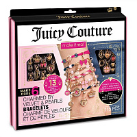Набор для изготовления украшений Juicy Couture Браслеты украшены бархатами и жемчужинами MR4417