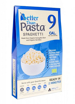 Паста Better Than Foods органічна з борошна коньяку 300 г (10x20)