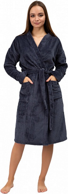 Халат жіночий Roksana Кімоно 1209/90037 р. S синій