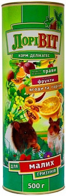 Корм Лорі  ВІТ делікатес для малих гризунів 500 г