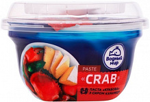 ПастаТМ Водный мир Крабовая с сыром Камамбер Paste Crab 140 г (4820088413617)