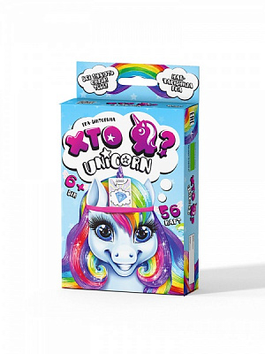 Гра настільна Danko Toys Хто Я? Unicorn HIM-05-01U