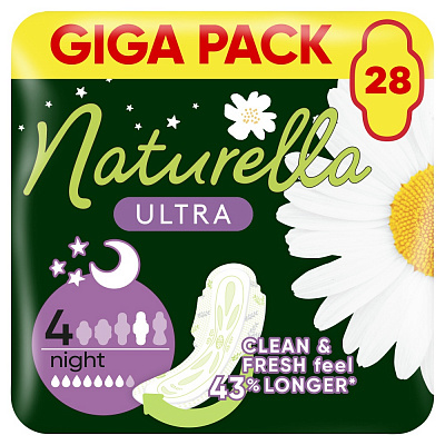 Прокладки гігієнічні Naturella Ultra Night 28 шт.
