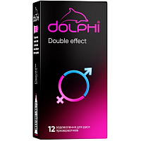 Презервативы Dolphi Double effect 12 шт.