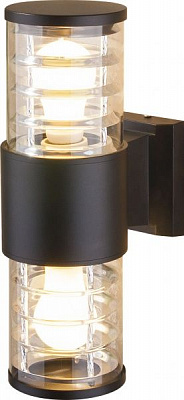 Світильник настінний Strotskis 1407 Techno E27 60 Вт IP54 чорний