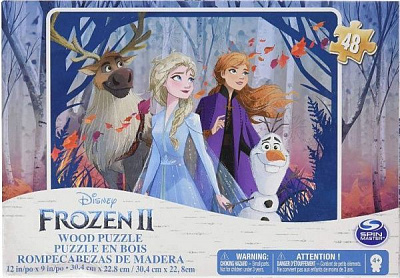 Пазл деревянный Spin Master «Холодное сердце 2» 20х23 см SM98489/6053102