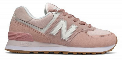 Кроссовки New Balance WL574SAZ р.7,5 розовый