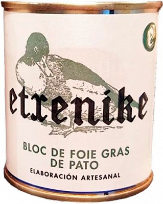 Паштет ТМ ETXENIKE Фуа-Гра Утиная 130 г 8426474141209