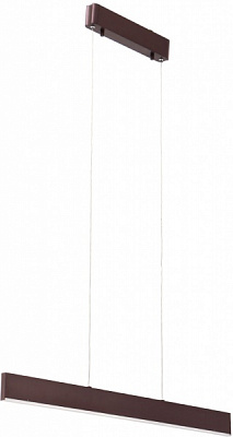 Люстра светодиодная Интеркласс НСБ 01-ХХ-049 24 Вт розовое золото AD15019-1M 