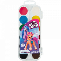 Фарби акварельні медові My Little Pony 12 кольорів LP23-061 KITE
