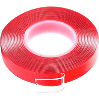 Монтажная двусторонняя лента PROзапас 9 мм х 2 м прозрачная PZ1100-9-2,0