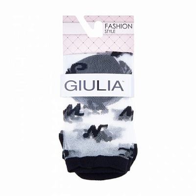 Шкарпетки жіночі Giulia WS2 CRISTAL 042 р. 39-40 чорний
