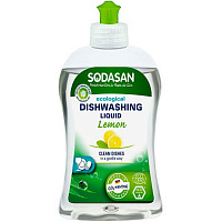 Средство для ручного мытья посуды Sodasan Лимон 0,5л