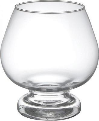 Ваза Бокал прозрачный d 20 см h 18 см Теамо