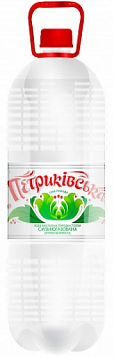 Вода Петриківська сильногазированная 3 л 
