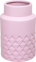 Ваза керамічна рожева Matt 13,5x13,5x20 см