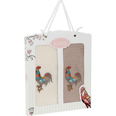 Набір рушників Karna Jolly 2 шт