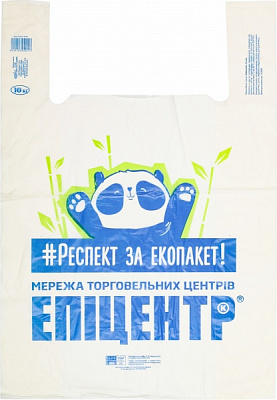 Пакет-майка Епіцентр К 28 мкм 450x660 мм 1 шт.