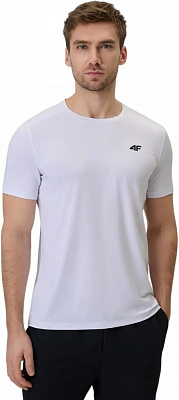 Футболка 4F TSHIRT FNK M1785 4FWSS26TFTSM1785-10S р.2XL білий