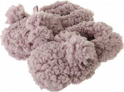 Капці дитячі Maxwin KIDS Пухнастики р.32-34 пудровий MWSE010/grey