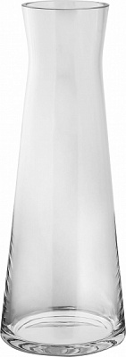 Ваза скляна прозора Flower 27,5х10,4 см Crystal