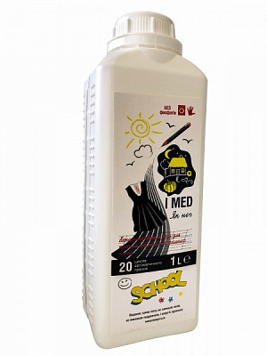 Жидкое средство для машинной и ручной стирки Alenka IMED концентрат для черных и темных тканей 1 л 