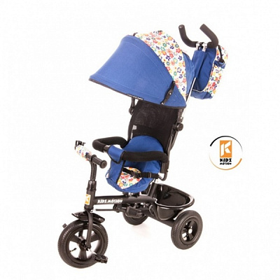 Велосипед-коляска 3х колісний Kidzmotion Tobi Venture синій 115002/blue
