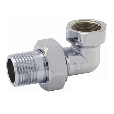 Згін з накидною гайкою ВЗ FADO S.r.l хром 3/4