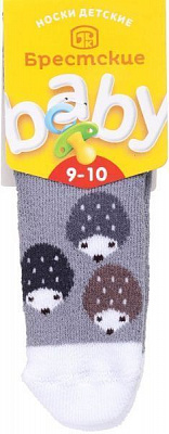 Носки детские Брестские Baby 3060 891 р.9-10 светло-серый 