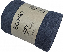 Плед Melange 160x200 см серый Sensio