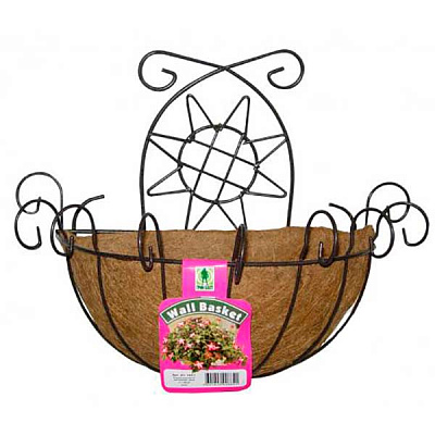 Горщик кокосовий Грин Бэлт коковіта настінний фігурний коричневий