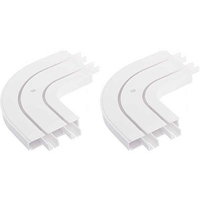 Окончание Bella Vita дуговое СМ2 двойной наборной белый 