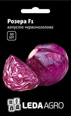 Насіння LedaAgro капуста білоголова Розера F1 10 шт. (4820119797877)