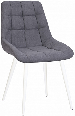 Стілець Nowy Styl NICOLE HN WHITE (BOX-2) SQR (CH) SORO-93 сірий / білий