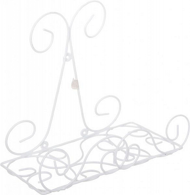 Підставка для квітів Полиця 45x35 см білий