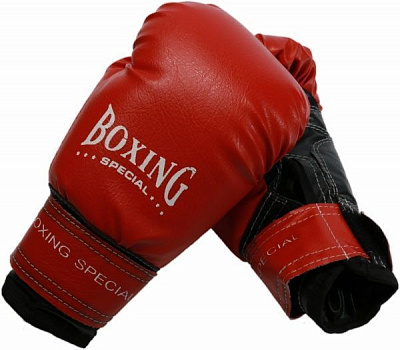 Боксерские перчатки Boxing 6oz RBS-472506 красный