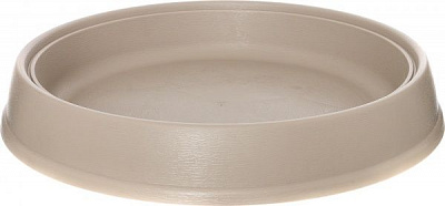 Піддон пластиковий Prosperplast Massive круглий (71376-7529) мокко