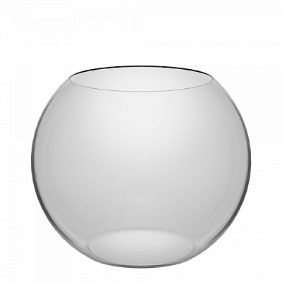 Ваза скляна Акваріум прозора H155/D190 15,5 см