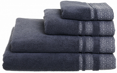 Полотенце Exclusive Alysia 50x90 см антрацит La Nuit