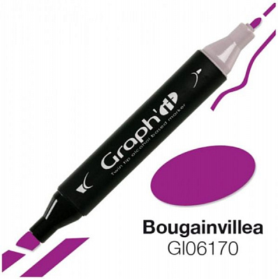 Маркер двосторонній Graph'it 6170 GI06170 бугенвілія