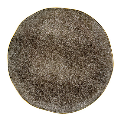 Тарілка обідня Krauff Grey Ferns 27 см