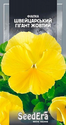 Семена Seedera виола Швейцарский гигант желтый 0,1 г