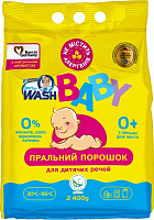 Порошок для машинного та ручного прання Doctor WASH Baby з нейтральним ароматом 2,4 кг 