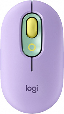 Миша Logitech POP Mouse with emoji violet (910-006547)