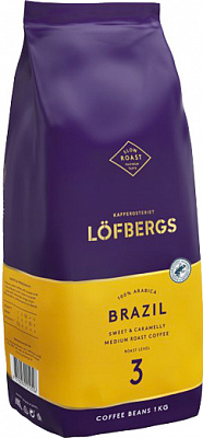 Кофе в зернах Brazil (7310050012506) 1000 г