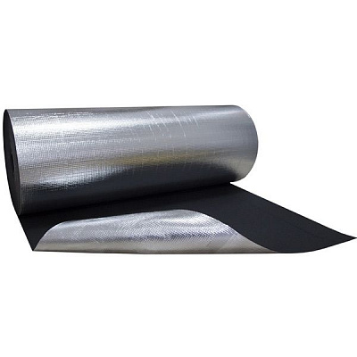 Полотно Normaizol с односторонним фольгированием алюфом 4 мм