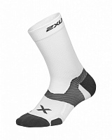 Носки Vectr Cushion Crew Socks UA5053e_WHT/GRY р.35-37,5 белый