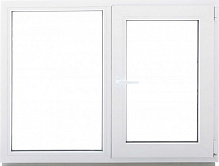 Вікно поворотно-відкидне ALMplast Delux 70 1200x900 мм праве 