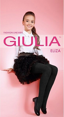 Колготки дитячі Giulia ELIZA 20 (3) р.128-134 nero