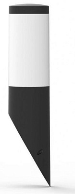 Світильник парковий стовпчик GARDEN косий E27 40 Вт IP44 чорний 38-52-32